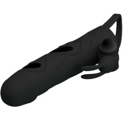 PRETTY LOVE - FUNDA SILICONA CON VIBRACIÓN 14 CM 1.0