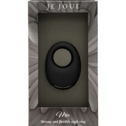 JE JOUE - MIO ANILLO PARA EL PENE VIBRADOR FUERTE Y FLEXIBLE NEGRO