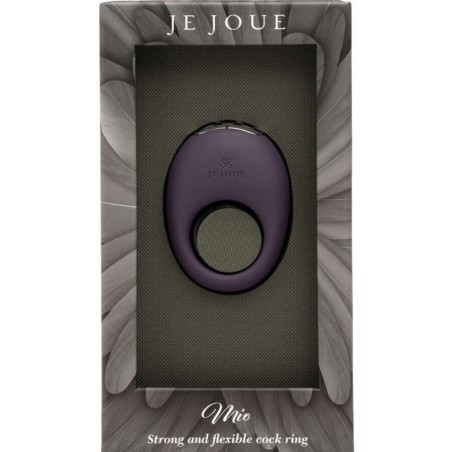 JE JOUE - MIO ANILLO PARA EL PENE VIBRADOR FUERTE Y FLEXIBLE MORADO