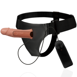 HARNESS ATTRACTION - ARNÉS HUECO GREGORY CON VIBRADOR 16.5 CM -O- 4.3 CM