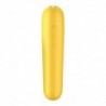 Dual Love Vibrador y Succionador con Aire Pulsado Amarillo