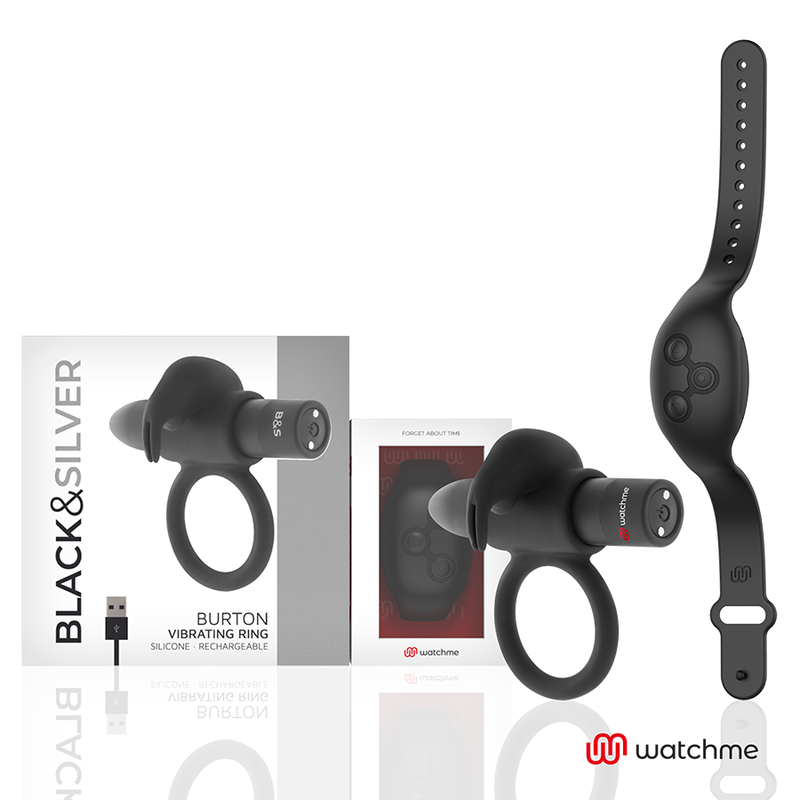 BLACKandSILVER - BURTON CONTROL REMOTO COCKRING WATCHME