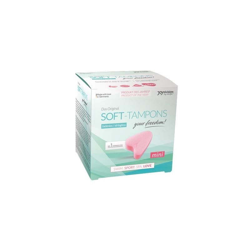 SoftTampons Mini Caja de 3