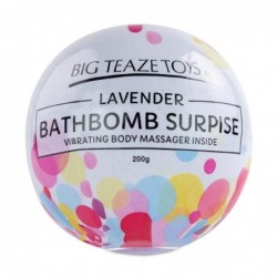 Pelota de Sal de Baño con Bala Vibradora