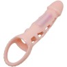 PRETTY LOVE - HARRISON FUNDA EXTENSORA PENE CON VIBRACIÓN Y STRAP 13.5 CM
