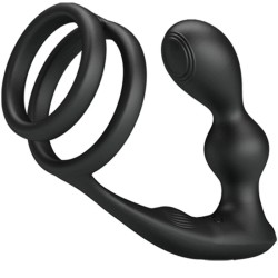 PRETTY LOVE - MARSHALL ANILLO PARA PENE PLUG ANAL VIBRATORIO and CONTROL REMOTO