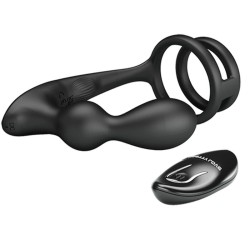 PRETTY LOVE - MARSHALL ANILLO PARA PENE PLUG ANAL VIBRATORIO and CONTROL REMOTO