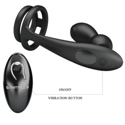PRETTY LOVE - MARSHALL ANILLO PARA PENE PLUG ANAL VIBRATORIO and CONTROL REMOTO