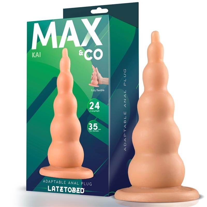 Kai Plug Anal Adaptable Natural 9,4 - 24 cm