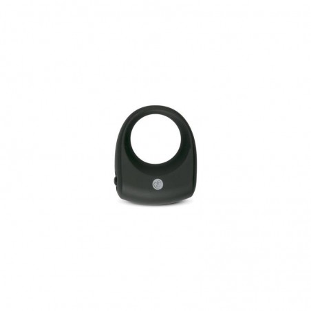 Anillo para Pene con Vibración  Silicona - Negro