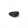 Anillo para Pene con Vibración  Silicona - Negro