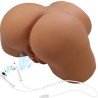 CRAZY BULL - GERIANN TRASERO FEMENINO REALISTA VIBRADOR and SUCCIONADOR CON SONIDO 5.5 KG