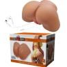 CRAZY BULL - ILANA TRASERO FEMENINO REALISTA VIBRADOR and SUCCIONADOR CON SONIDO 6.8 KG