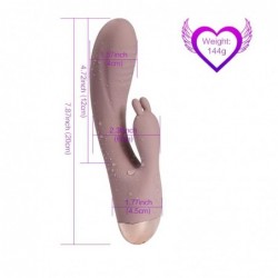 Vibrador Silicona LeBlanc 20 cm