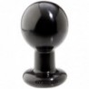 Plug Anal Redondeado L Negro