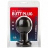 Plug Anal Redondeado L Negro