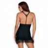 Chiccanta Chemise y Tanga Black