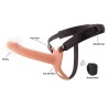 HIDDEN DESIRE - INFERNO STRAP-ON FUNDA PARA PENE CON VIBRACIÓN 20 CM