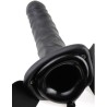 FETISH FANTASY SERIES - ARNÉS VIBRADOR HUECO 19 CM NEGRO