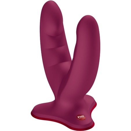 FUN FACTORY - RYDE DILDO DOBLE BURDEOS