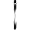 SATISFYER - STAR FORCE 2 DILDO ACERO INOXIDABLE DOBLE USO