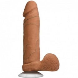 Dildo Realista Dual Density 8 Caramelo