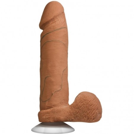 Dildo Realista Dual Density 8 Caramelo