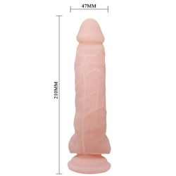 BAILE - SUPER DILDO REALÍSTICO NATURAL 21.5 CM