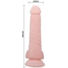 BAILE - SUPER DILDO REALÍSTICO NATURAL 18.8 CM