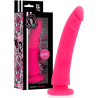 DELTA CLUB - DILDO REALISTA ROSA SILICONA MEDICA 17 CM -O- 3 CM