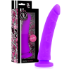 DELTA CLUB - DILDO REALISTA LILA SILICONA MEDICA 17 CM -O- 3 CM