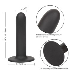 CALEXOTICS - BOUNDLESS DILDO LISO 15.25 CM COMPATIBLE CON ARNÉS