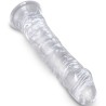 KING COCK - CLEAR PENE REALÍSTICO 19.7 CM TRANSPARENTE
