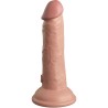 KING COCK - ÉLITE DILDO REALÍSTICO VIBRADOR and SILICONA 15.2 CM