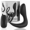 BLACKandSILVER - MASAJEADOR ANAL CONTROL REMOTO SILICONA RECARGABLE NEGRO