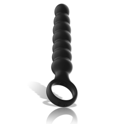 BLACKandSILVER - BOB POTENTE VIBRADOR DILATADOR ANAL SILICONA