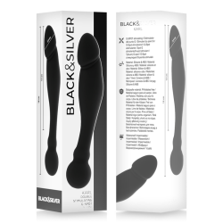 BLACKandSILVER - KARL DILDO ESTIMULADOR PUNTO G 18 CM