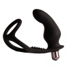 ROCKS- OFF - RO- ZEN RRO PLUG ANAL CON ANILLO VIBRADOR PARA EL PENE NEGRO