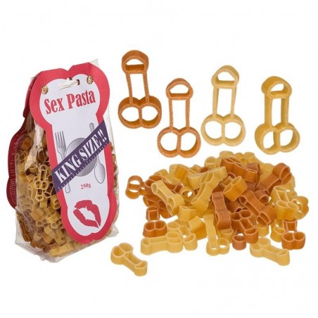 Pasta de Pene Bi Color Trugo Duro y Pimiento