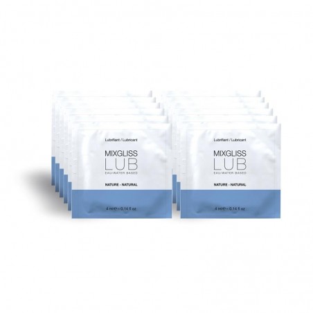 Mixgliss Pack de 12 Monodosis Lubricante Base de Agua LUB
