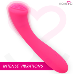 MORESSA - CELSO MASAJEADOR DUO PUNTO G Y SUERO PELVICO PREMIUM SILICONE RECARGABLE
