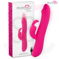MORESSA - MOLLY IMPULSOR UPandDOWN Y POTENTE VIBRACIÓN PREMIUM SILICONE RECARGABLE