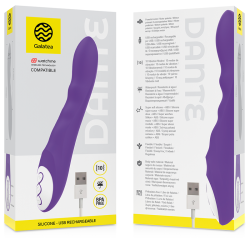 GALATEA - DANTE VIBRADOR LILA MANDO CONTROL REMOTO WATCHME