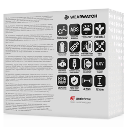 WEARWATCH - VIBRADOR DUAL TECHNOLOGY WATCHME FUCSIA - AGUA MARINA