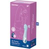 SATISFYER - AIR PUMP VIBRATOR 5 VIBRADOR PUNTO G INFLABLE APP AZUL