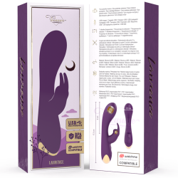 TREASURE - LAURENCE RABBIT VIBRADOR MANDO CONTROL REMOTO WATCHME