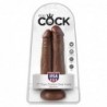 Pene Doble Two Cocks One Hole Marrón 7