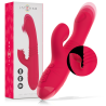 INTENSE - DUA VIBRADOR MULTIFUNCIÓN RECARGABLE UP and DOWN CON LENGUA ROJO