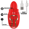 MIA - SELENA ESTIMULADOR VIBRATING TAPPING ROJO