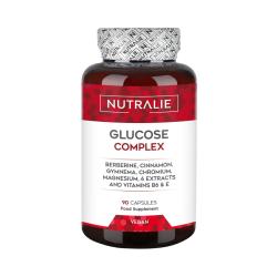 Glucosa complex con berberina, cromo y canela 90 caps Nutralie